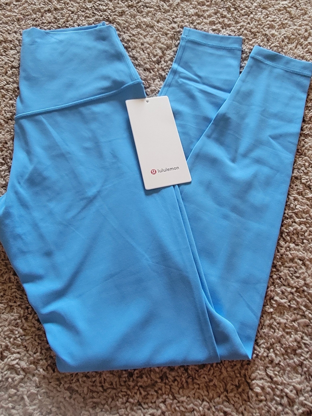 lululemon athletica Bright Blue High-Rise Leggings